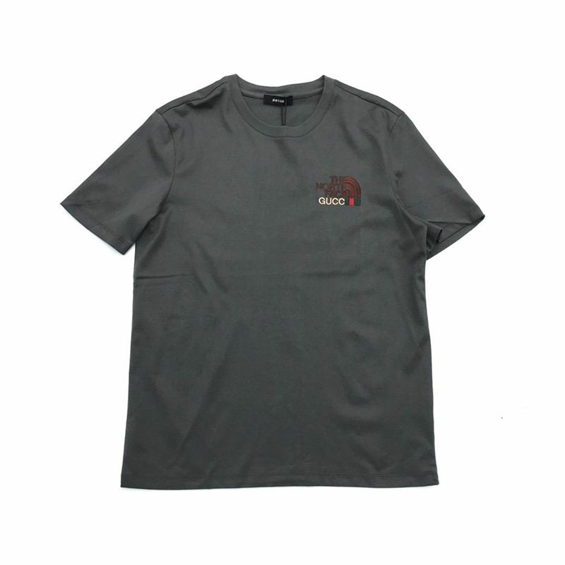 セール新作グッチ x ノースフェイス コラボ 半袖Tシャツ スーパーコピー guq84892
